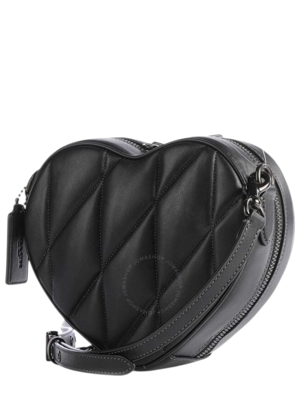 RESERVED COACH Black Quilted Heart Crossbody Bag - RETAIL- FULL INCLUSION - READ - Picture 3 of 16